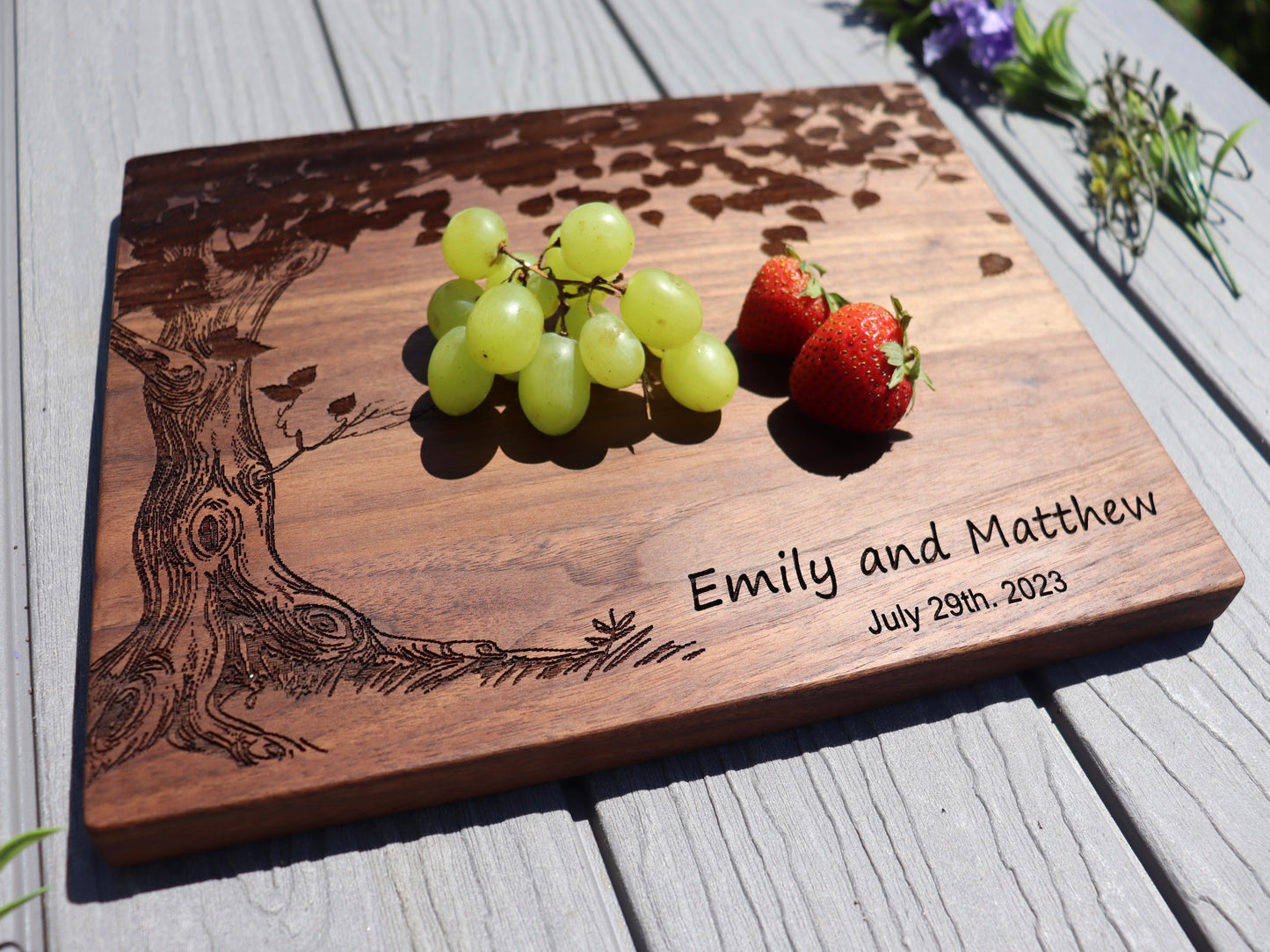 Personalized Cutting Board - Engraved Cutting Board, Custom Cutting Board, Wedding Gift, Closing Gift. Housewarming Gift, Anniversary Gift