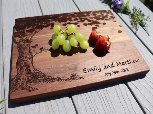 Personalized Cutting Board - Engraved Cutting Board, Custom Cutting Board, Wedding Gift, Closing Gift. Housewarming Gift, Anniversary Gift