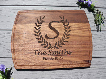 Board, Cutting Board, Wood Cutting Board, Wedding Present, Personalized Cutting Board, Wedding Gift, Custom Board, Cheese Board