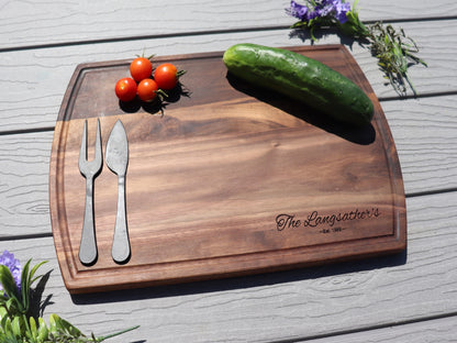 Personalized Cutting Board - Engraved Cutting Board, Custom Cutting Board, Wedding Gift, Housewarming Gift, Beach Hawaii Anniversary Gift