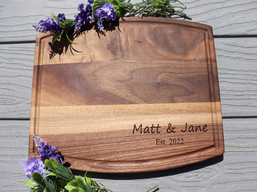 Personalized Cutting Board - Engraved Cutting Board, Custom Cutting Board, Wedding Gift, Housewarming Gift, Anniversary Gift, Closing Gift P