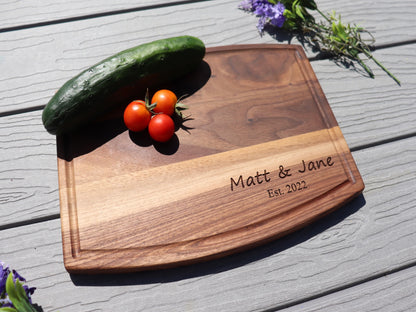 Personalized Cutting Board - Engraved Cutting Board, Custom Cutting Board, Wedding Gift, Housewarming Gift, Anniversary Gift, Closing Gift P