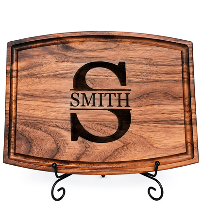 Personalized wood Board Cutting Board, Wedding and housewarming gift