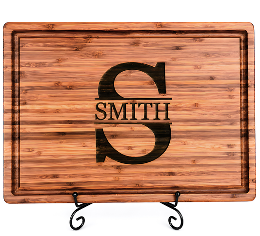 Personalized Bamboo Cutting Board - Engraved Cutting Board, Custom Cutting Board, Wedding Gift, Housewarming Gift, Anniversary Gift, Closing Gift P (Copy)