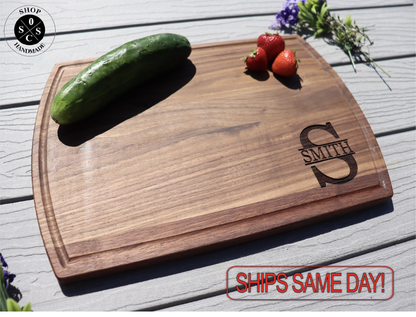 Board, Cutting Board, Wood Cutting Board, Wedding Present, Personalized Cutting Board, Wedding Gift, Custom Board 1