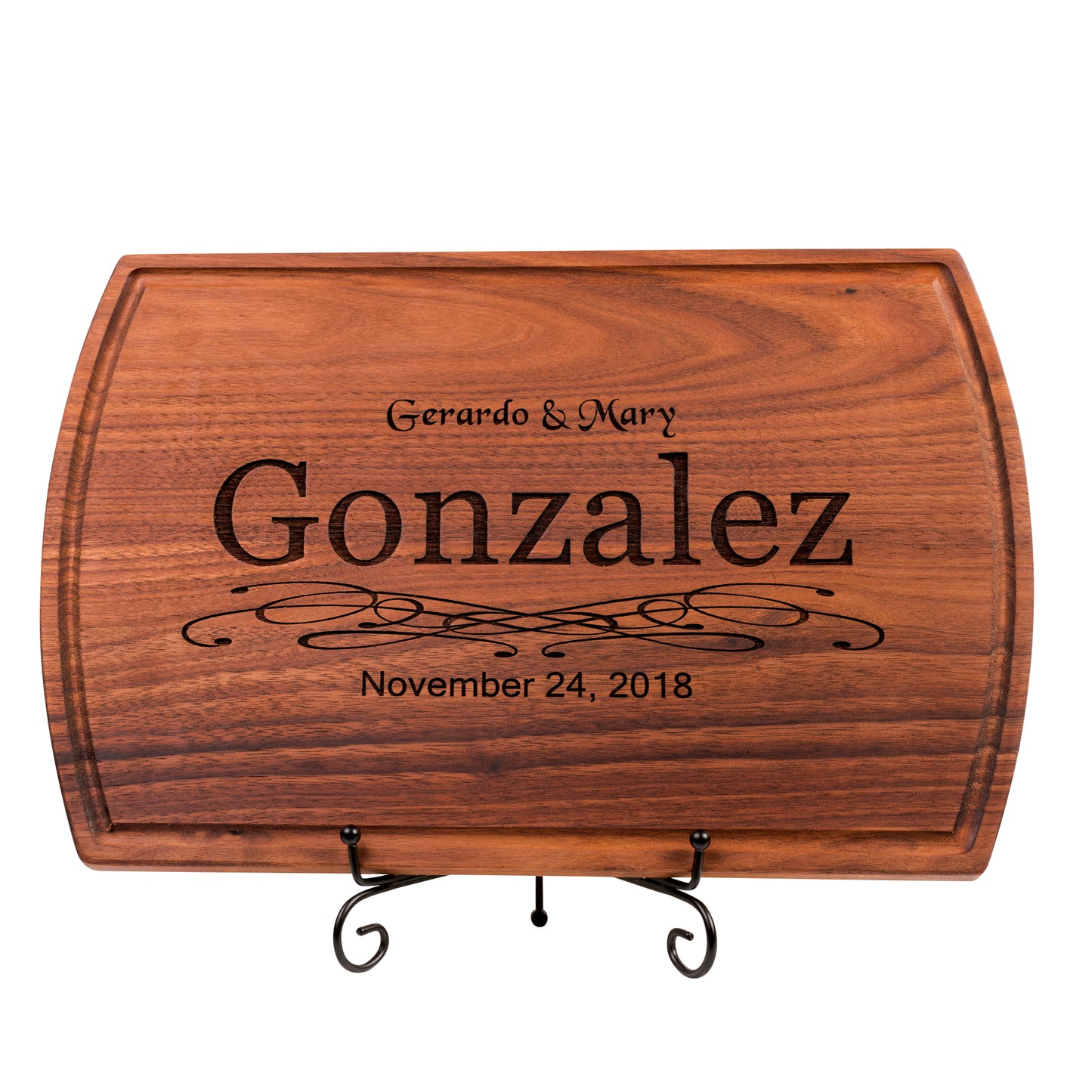 Custom Cutting Board - Personalized Charcuterie Board, Wedding Gift, Engagement Gift, Housewarming Gift, Anniversary Gift for Couple, Retirement Gift