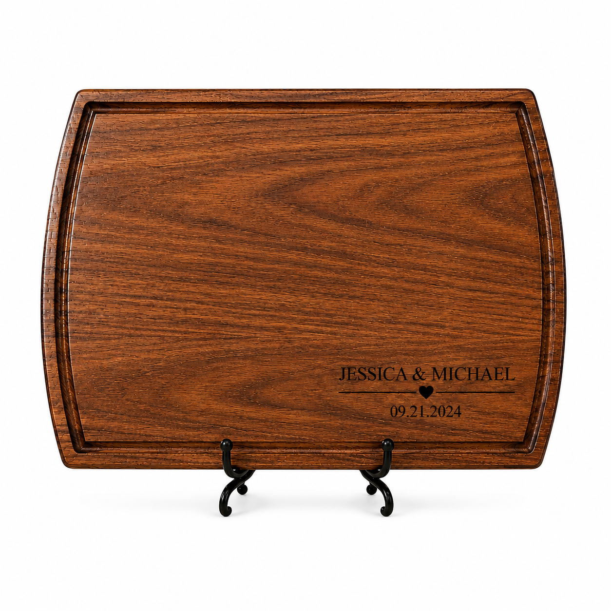 Heart: Personalized Cutting Board – Gift for Husband & Wife