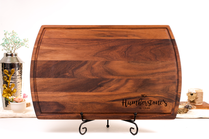 Personalized Cutting Board - humberstones Custom Cutting Board, Engraved Cutting Board, Wedding Gift, Housewarming Gift, Anniversary Gift 2 (Copy) (Copy)