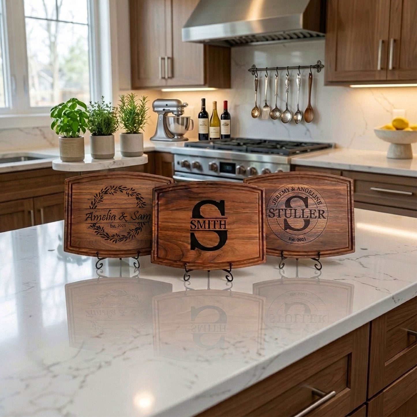 Personalized Cutting Board - Custom Cutting Board, Engraved Cutting Board, Wedding Gift, Housewarming Gift, Anniversary Gift 6