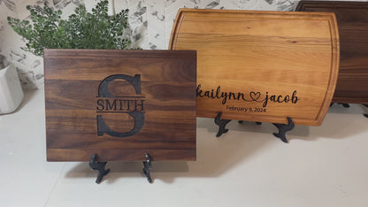 Personalized Cutting Board - Engraved Family Cutting Board, Custom Cutting Board, Wedding Gift, Closing Gift. Housewarming Gift, Anniversary Gift 2