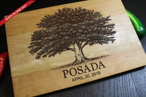 Personalized Cutting Board - Engraved Cutting Board, Custom Cutting Board, Wedding Gift, Closing Gift. Housewarming Gift, Anniversary Gift 2
