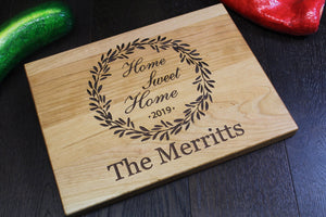 Personalized Cutting Board - Engraved Cutting Board, Custom Cutting Board, Wedding Gift, Closing Gift. Housewarming Gift, Anniversary Gift M