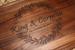Personalized Cutting Board - Custom Cutting Board, Engraved Cutting Board, Wedding Gift, Housewarming Gift, Anniversary Gift 5