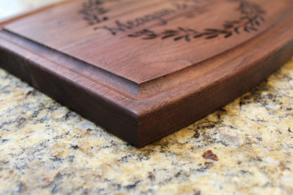 Personalized Cutting Board - Custom Cutting Board, Engraved Cutting Board, Wedding Gift, Housewarming Gift, Anniversary Gift